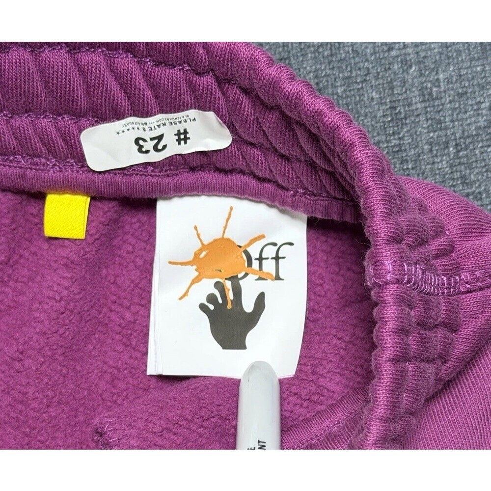 Off-White Girls Joggers pink size 10 NEW - Picture 8 of 11